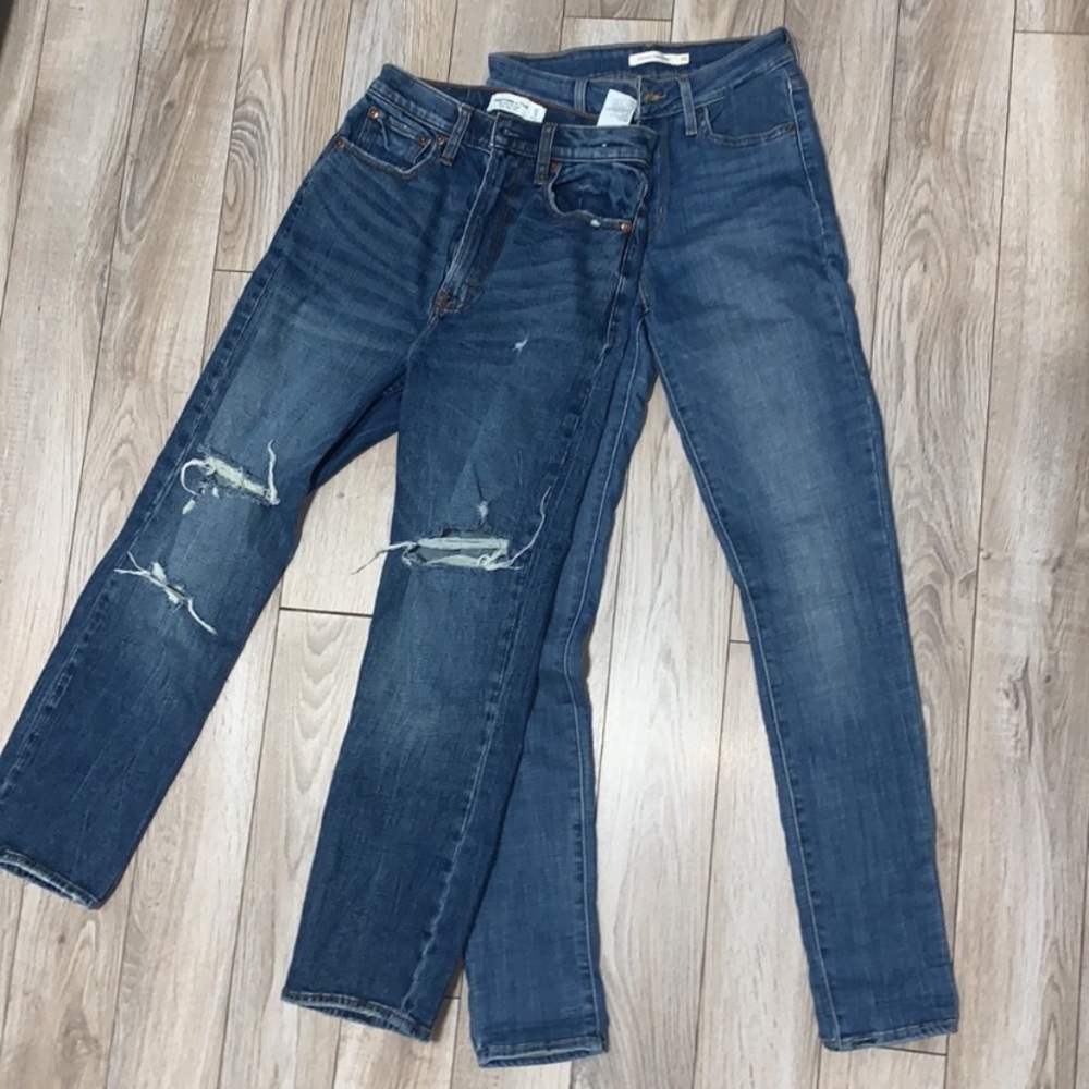 Abercrombie + Levi’s denim bundle